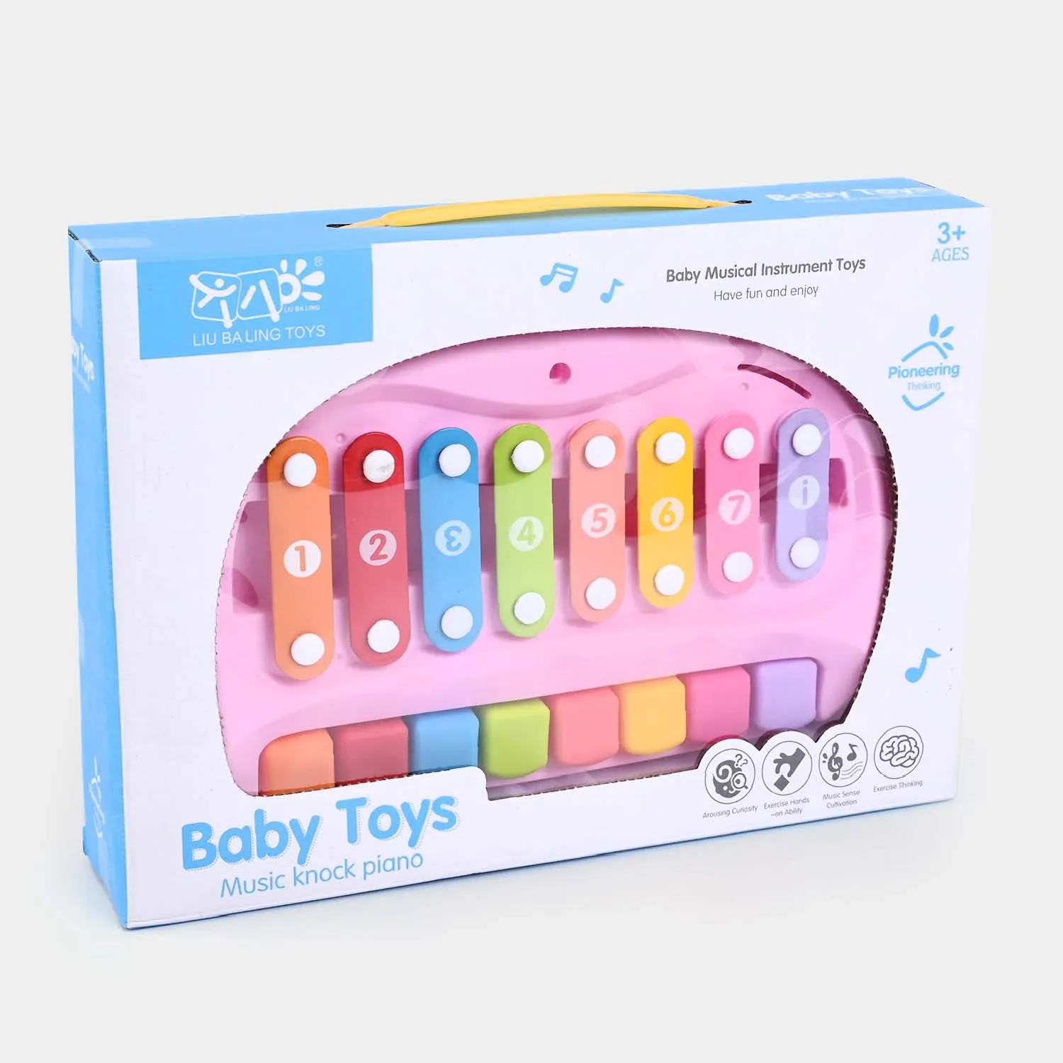 2 IN 1 PIANO & EIGHT TONE XYLOPHONE