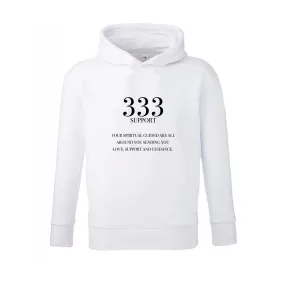 333 - Angel Numbers Kids Hoodie