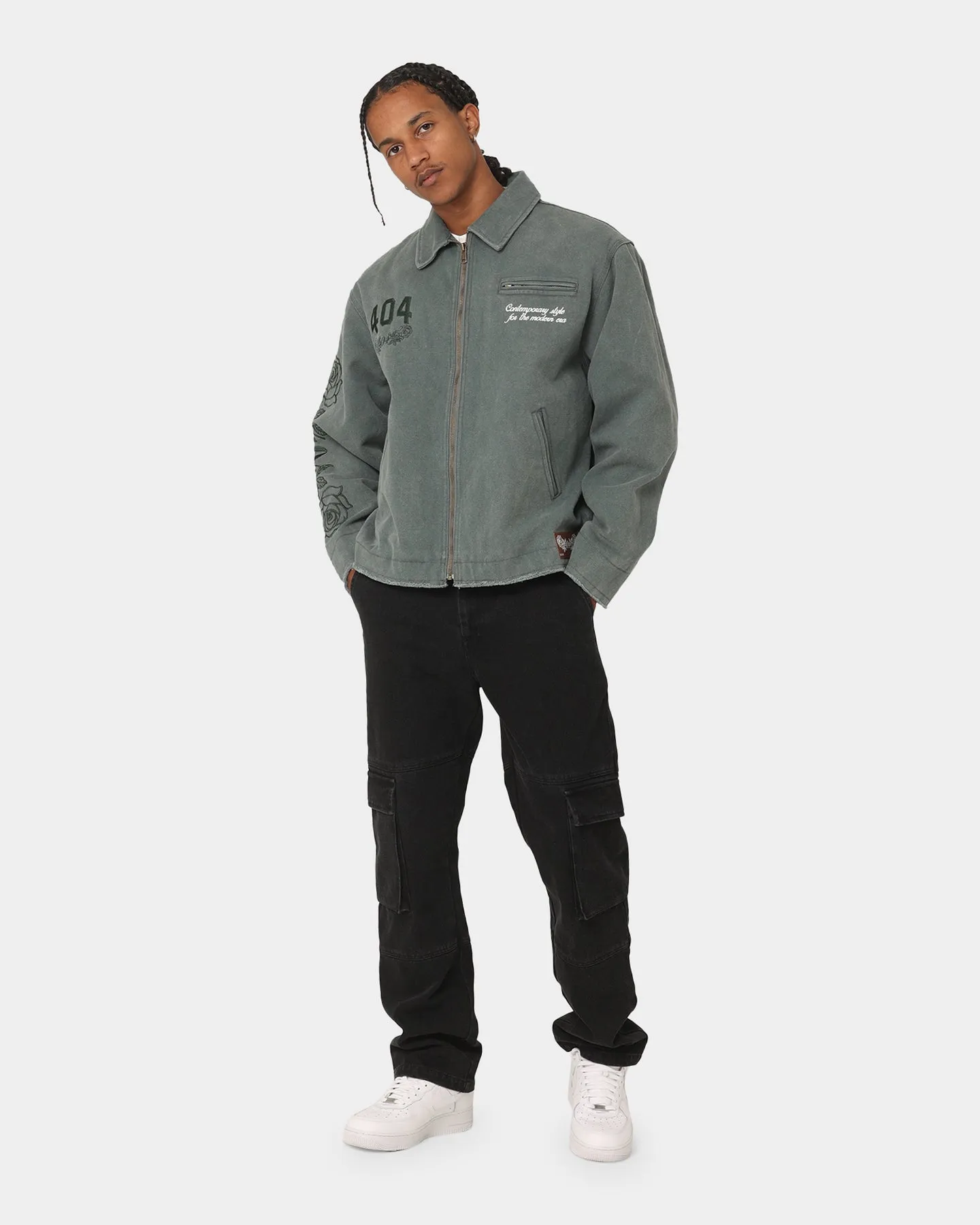 404 Florence Work Jacket Green