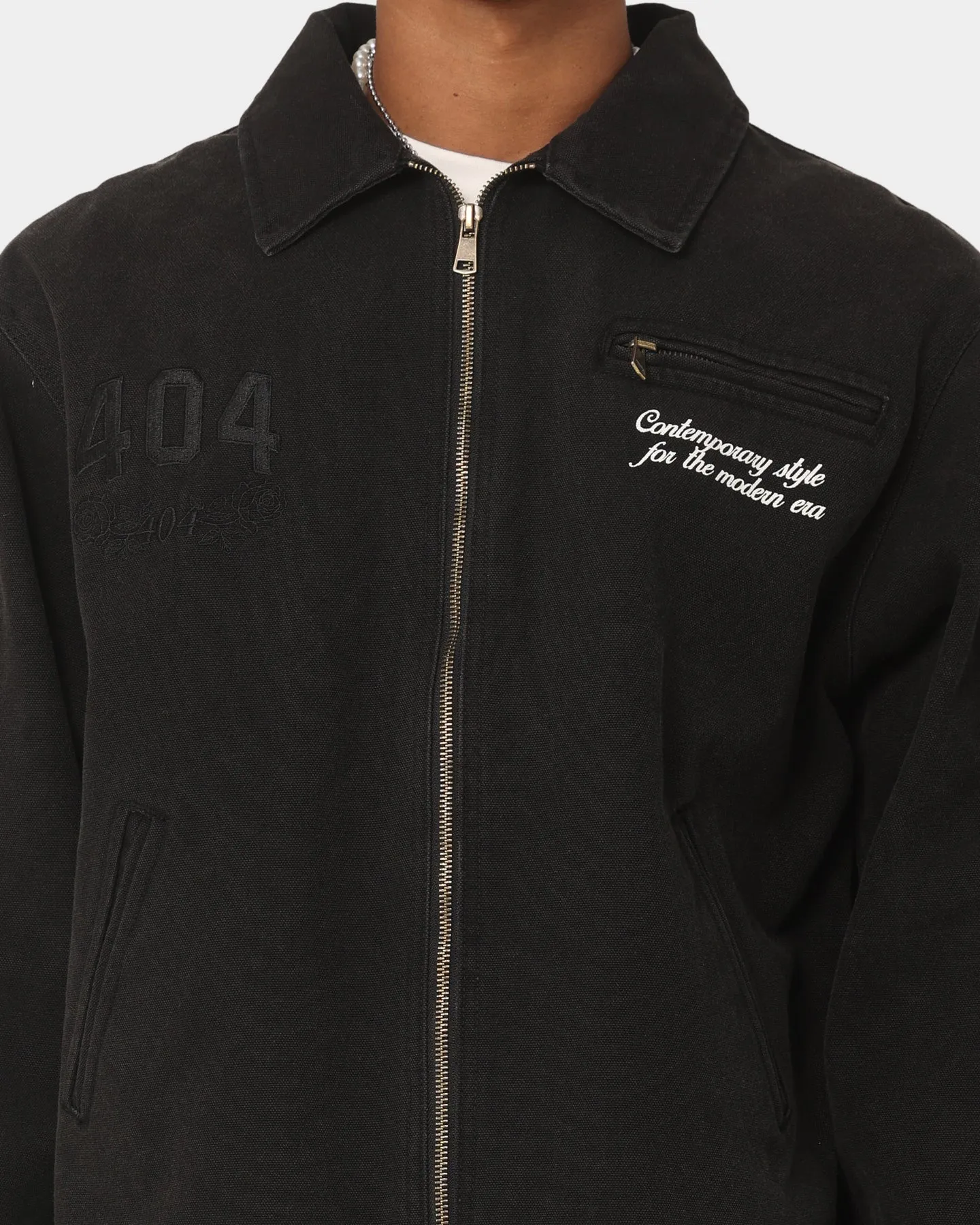 404 Florence Work Jacket Vintage Black