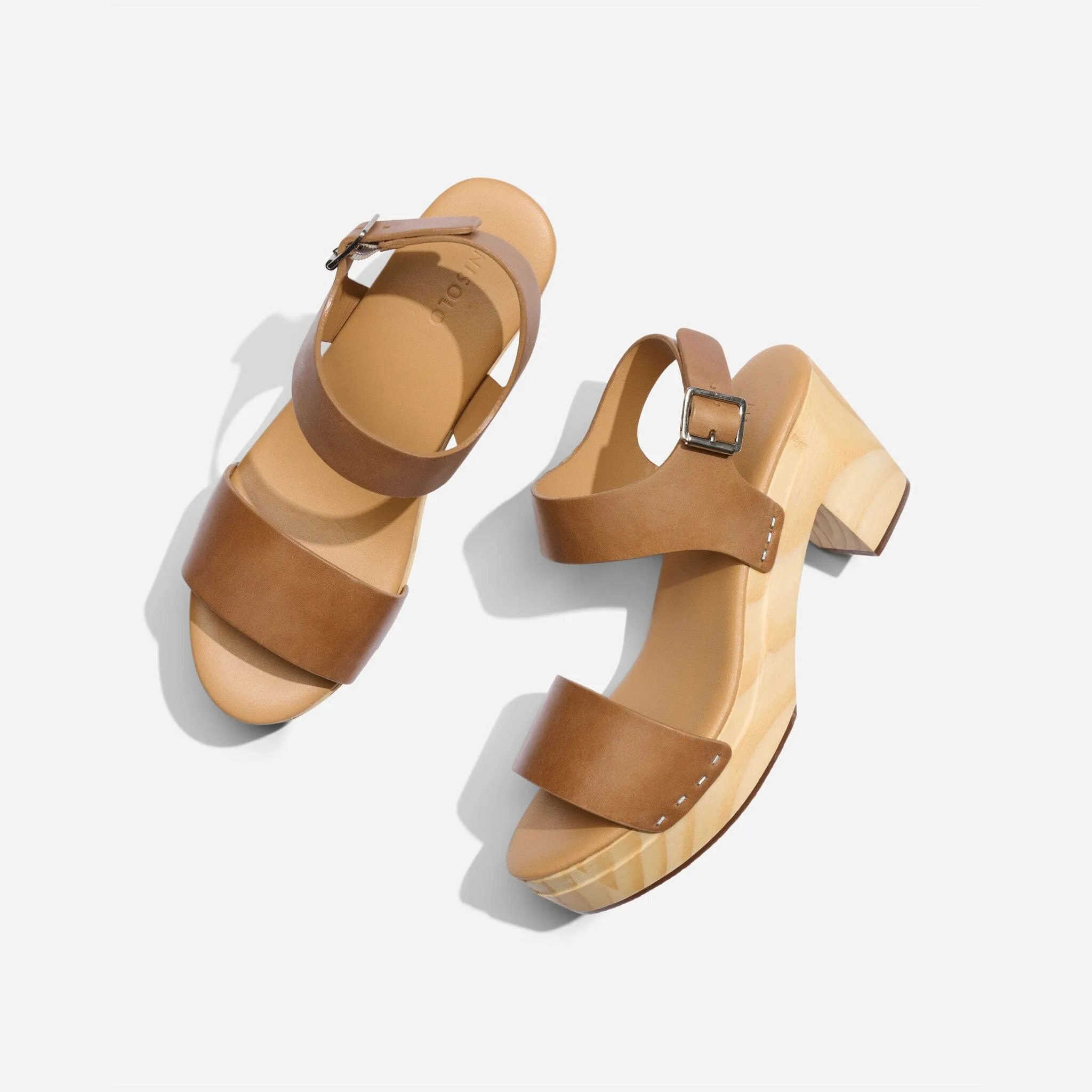 All-Day Open Toe Clog Almond