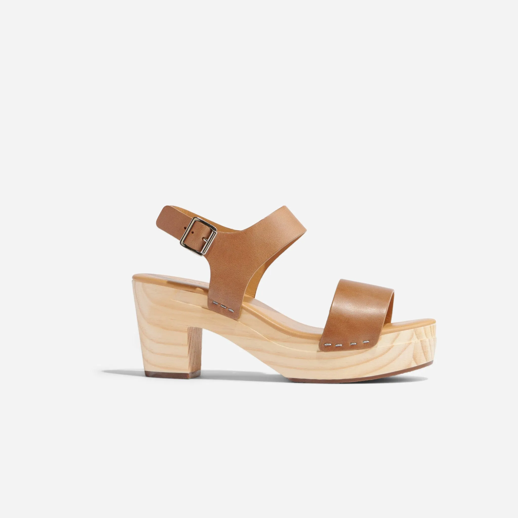 All-Day Open Toe Clog Almond