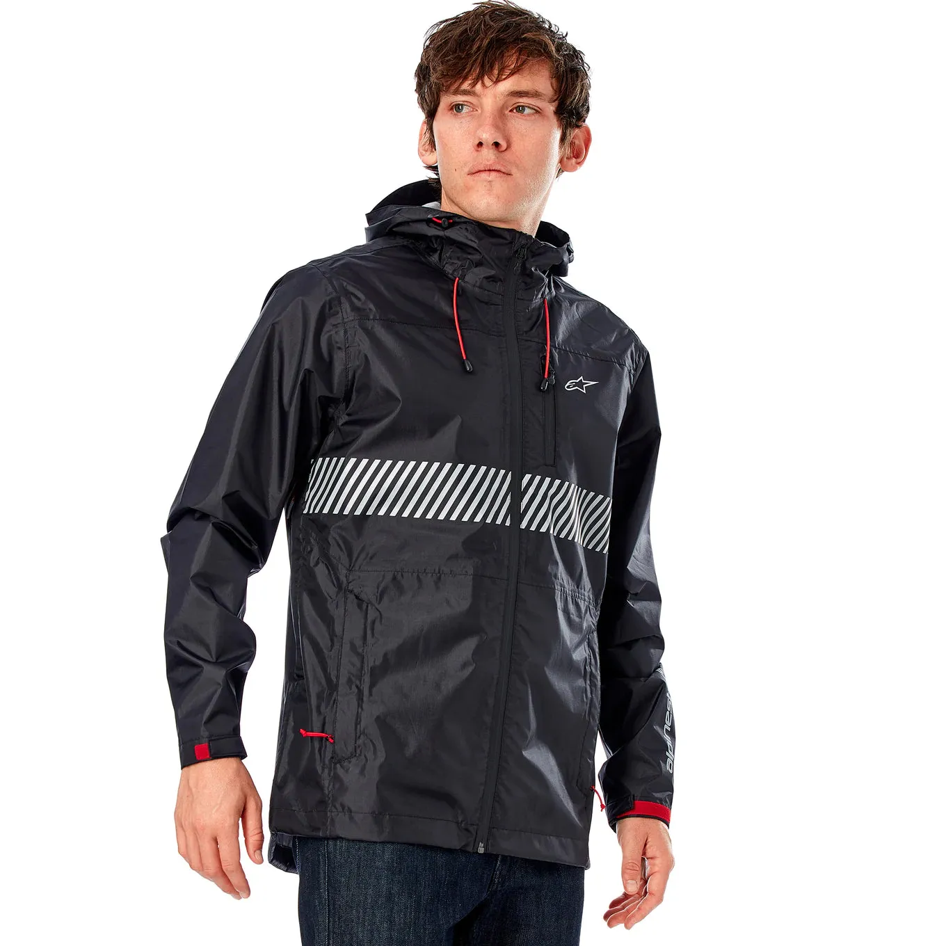 Alpinestars Mens Fusion Rain Jacket - Black