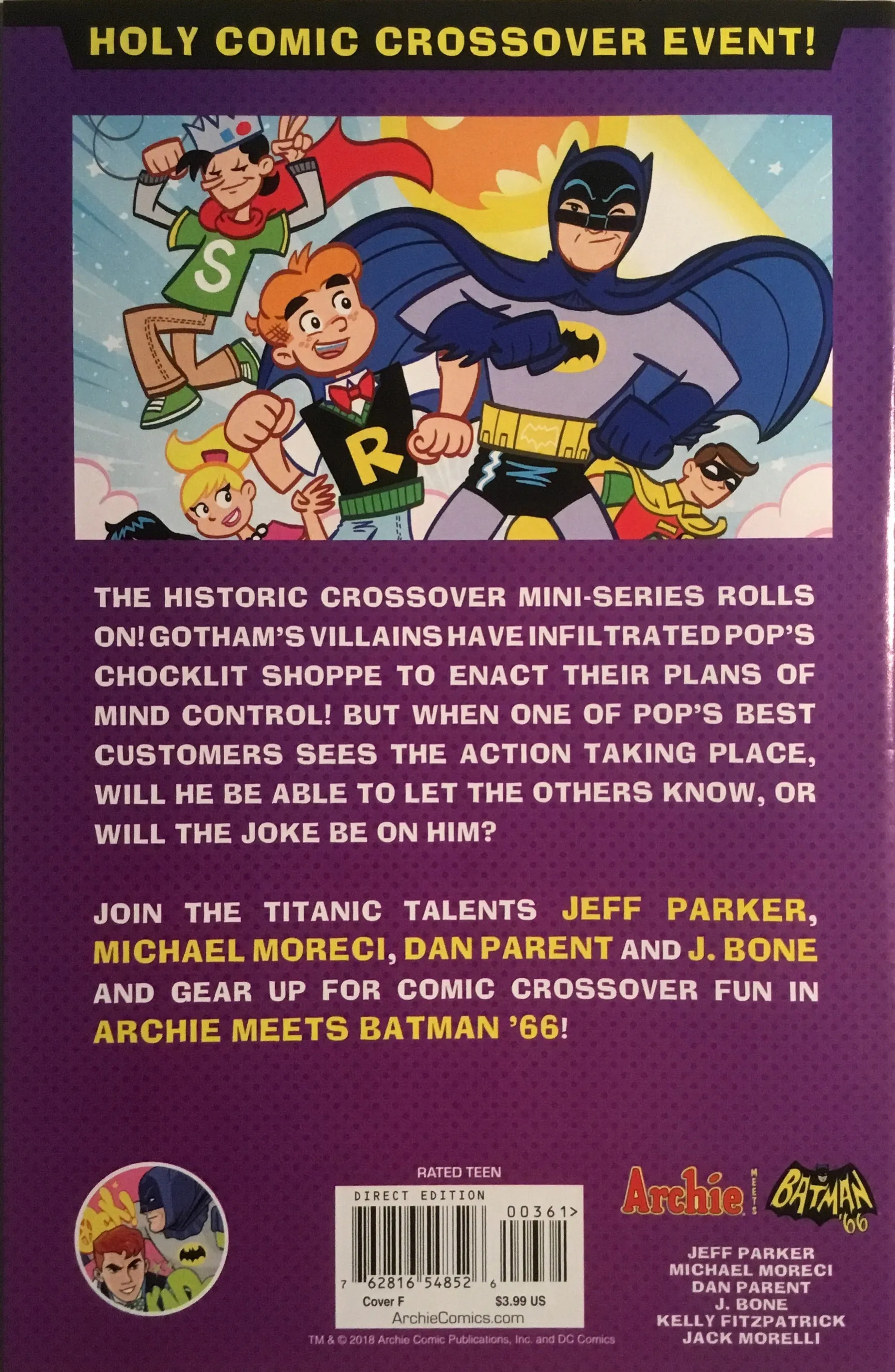 ARCHIE MEETS BATMAN ‘66 #3 MACK COVER