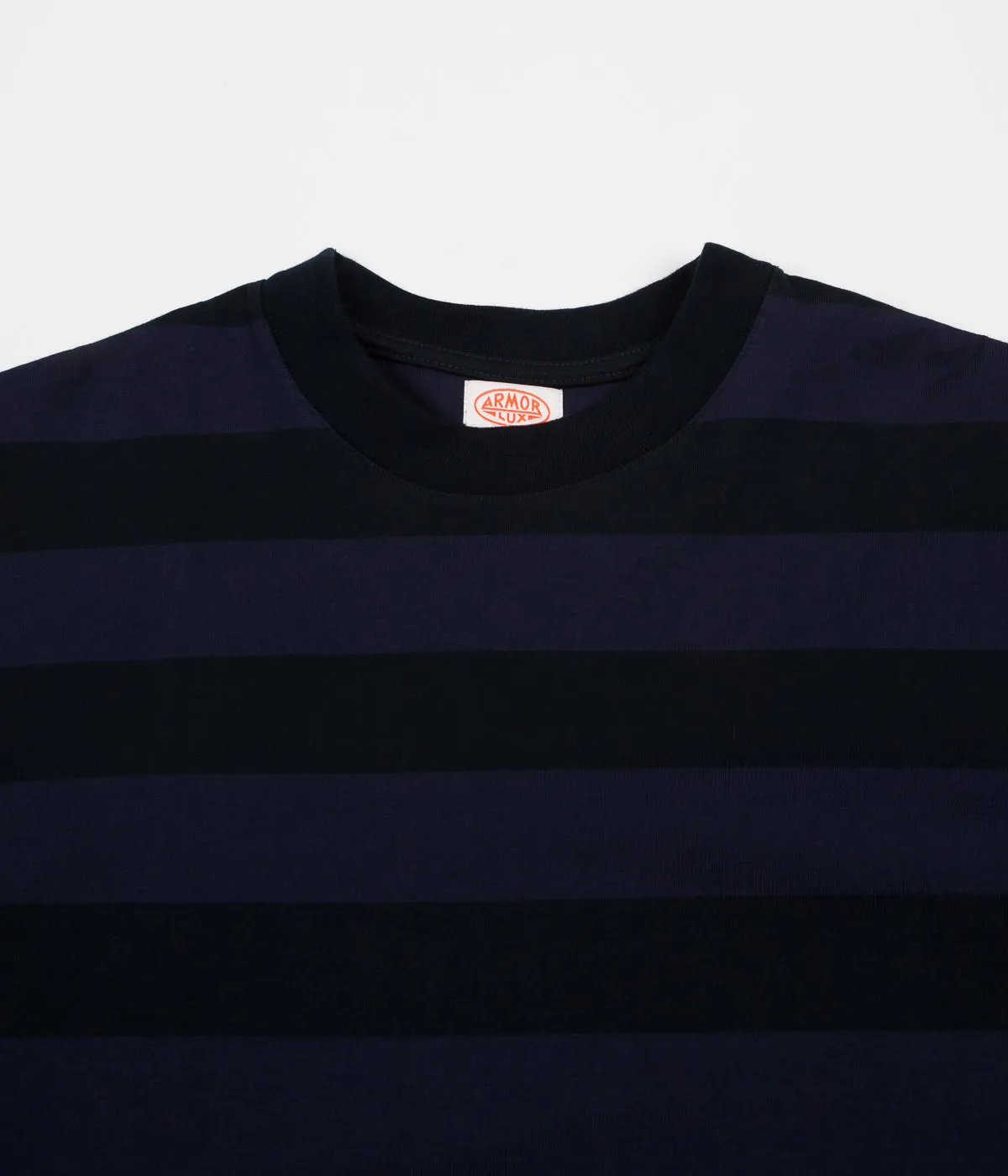 Armor Lux Heritage Stripe T-Shirt - Rich Navy / Iroise