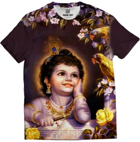 Baby Krishna with Birds