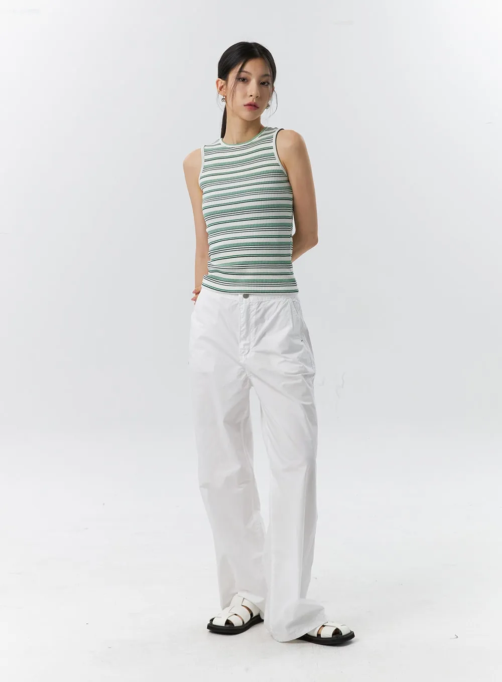 Baggy Cotton Pants IL326