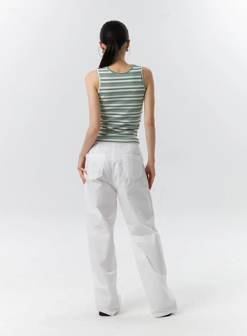 Baggy Cotton Pants IL326