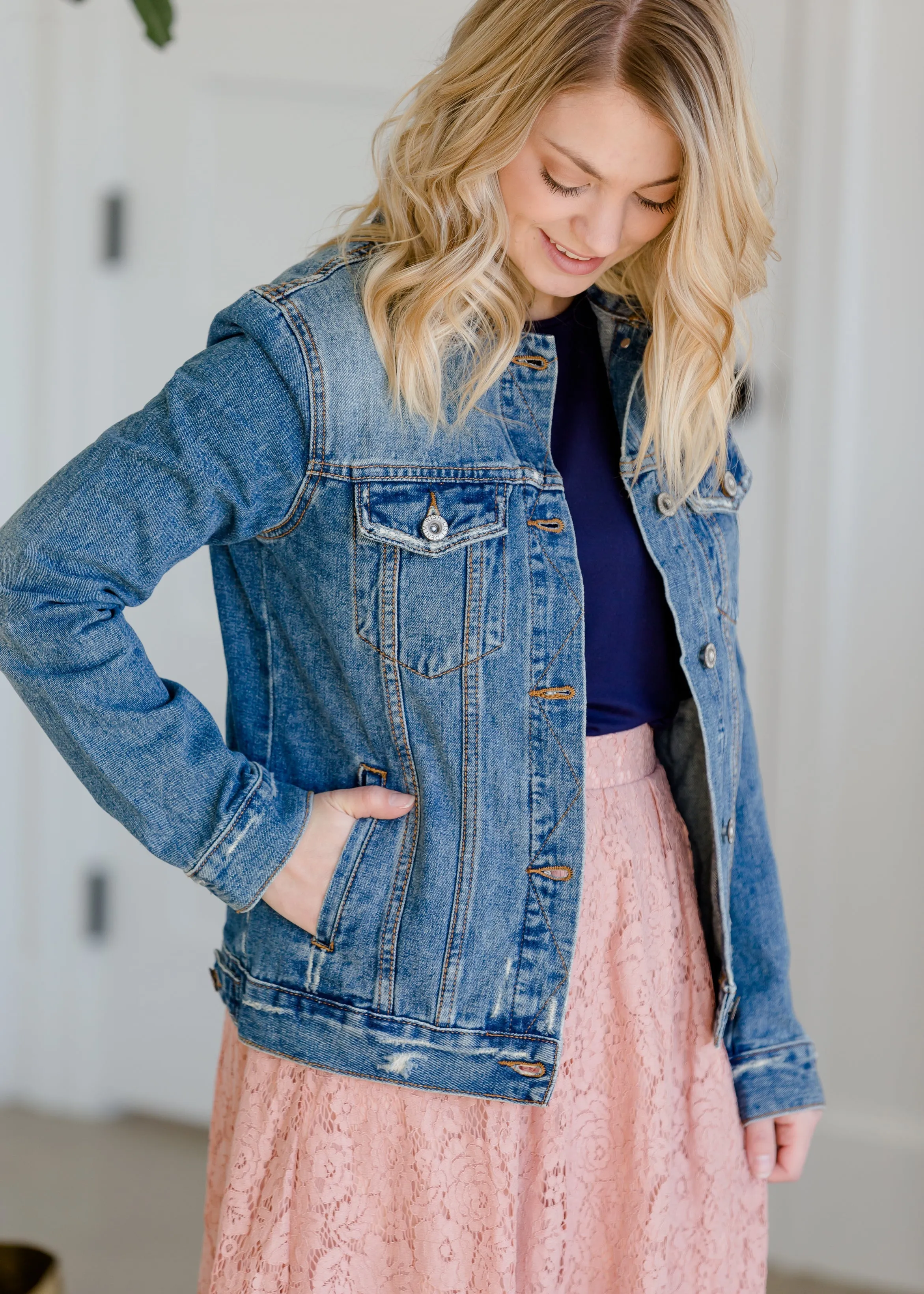 Bamboo Denim Jean Jacket