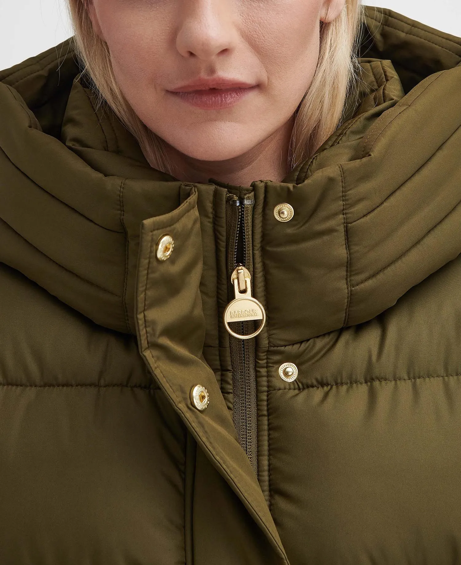 Barron Longline Puffer Jacket- Empire Green