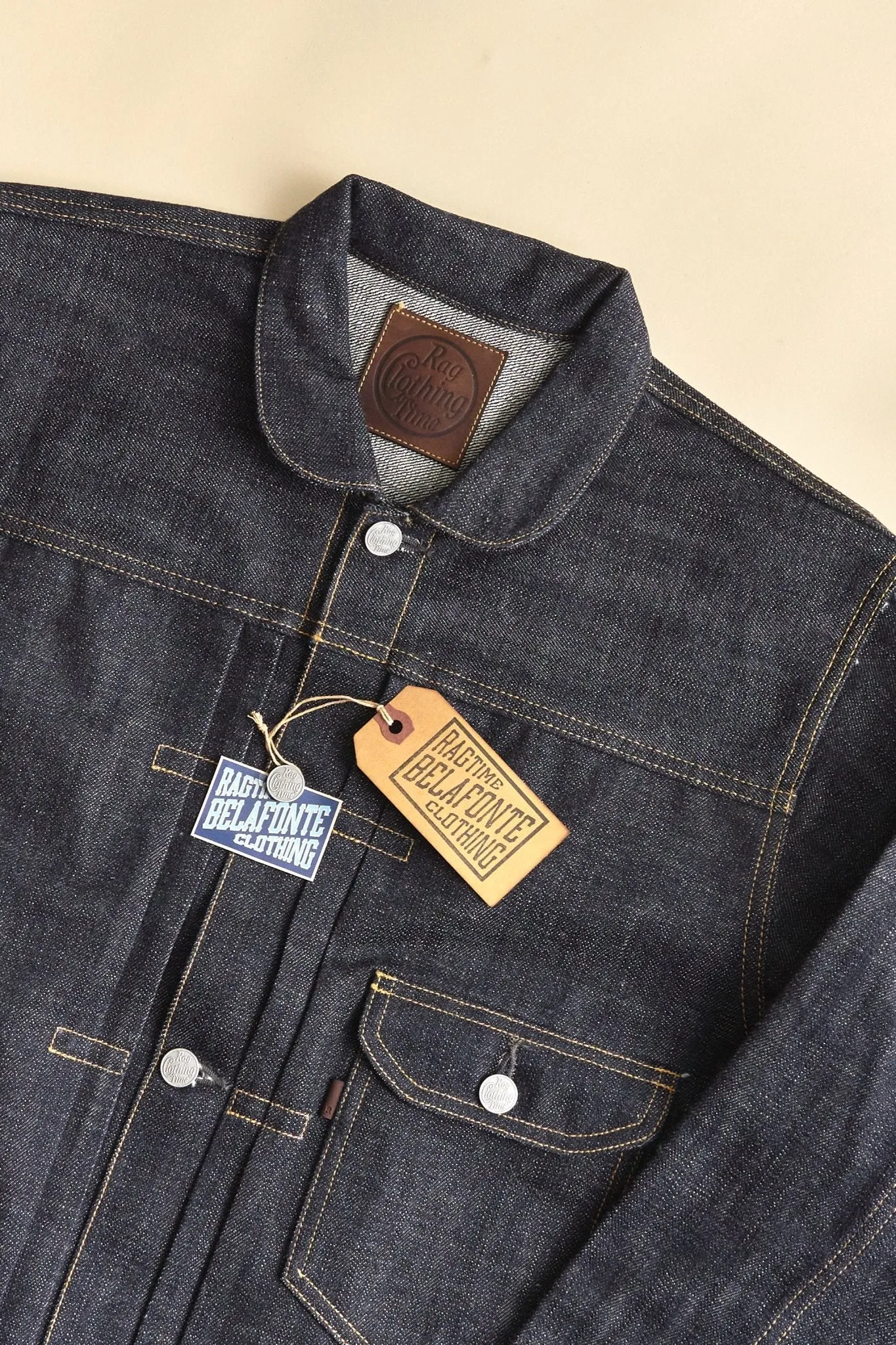 Belafonte G506J Ragtime-Style Indigo Denim Jacket