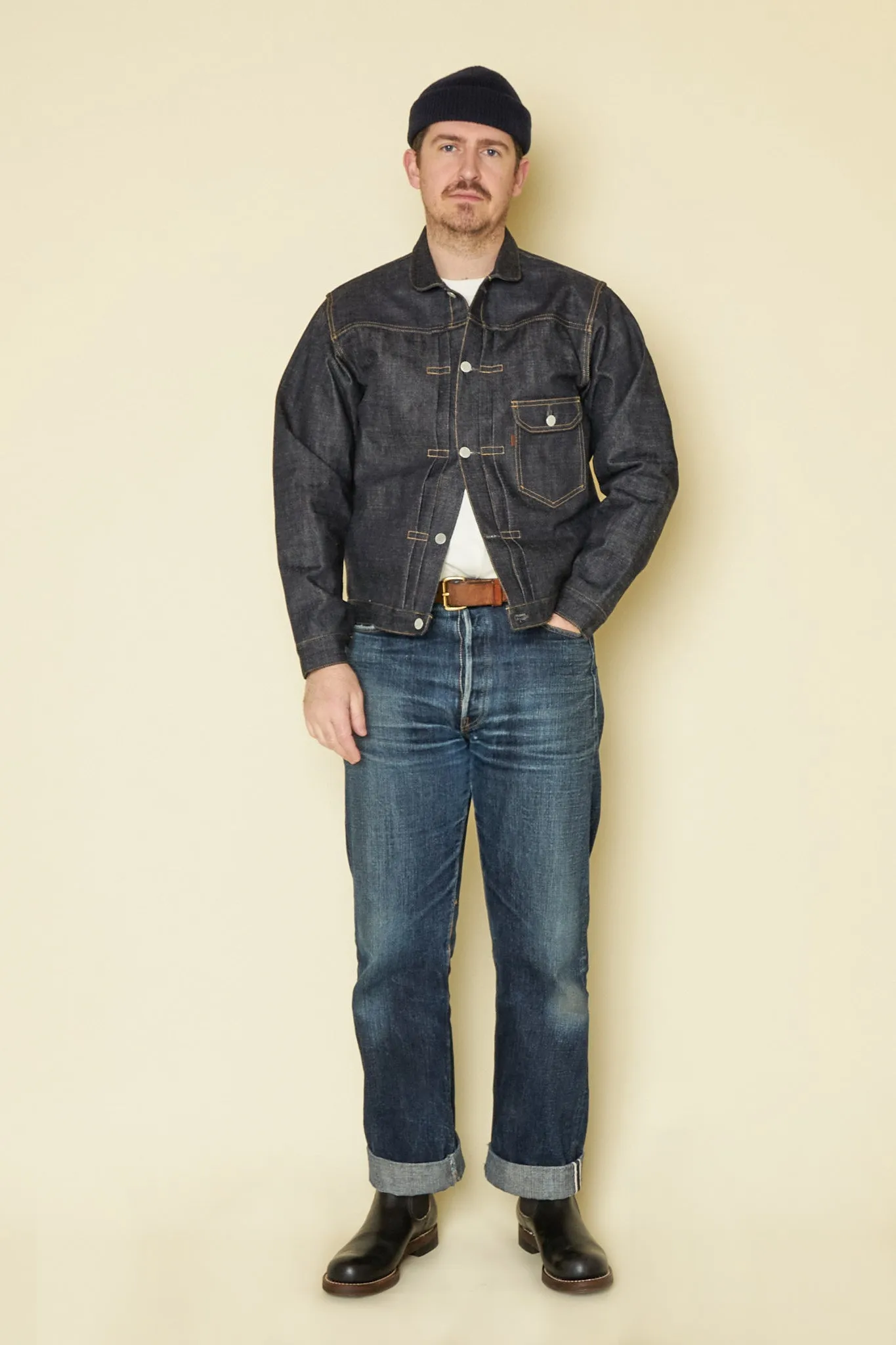 Belafonte G506J Ragtime-Style Indigo Denim Jacket