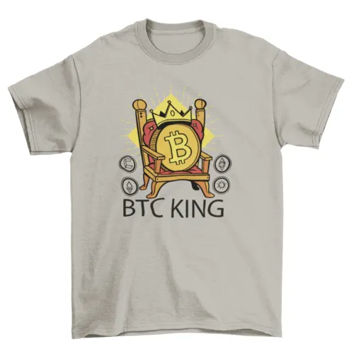 Bitcoin King t-shirt