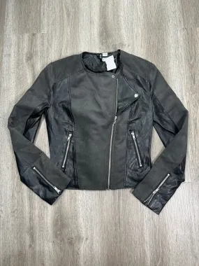 Black Jacket Leather Divided, Size M