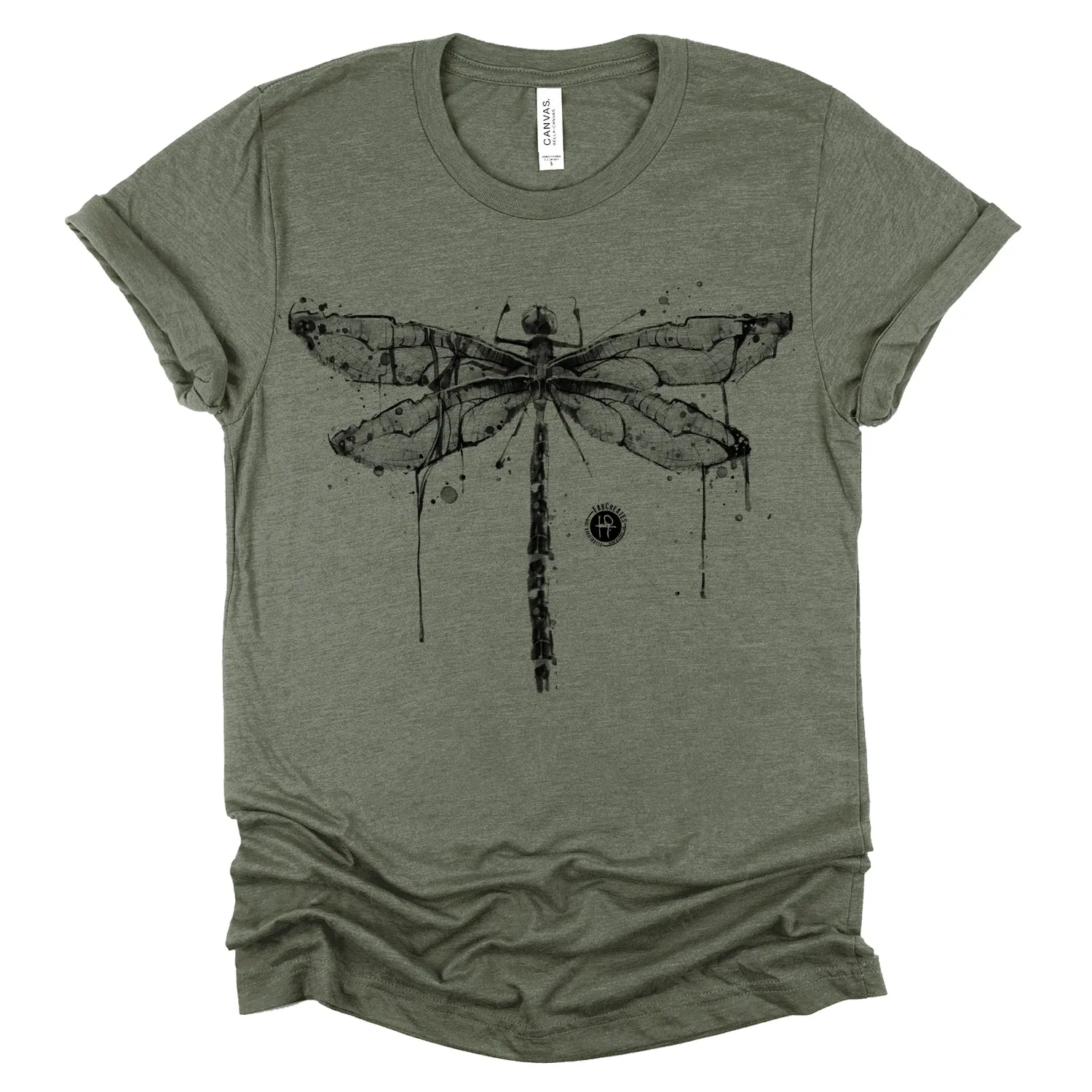 Bleeding Dragonfly: Eerie Elegance T-Shirt