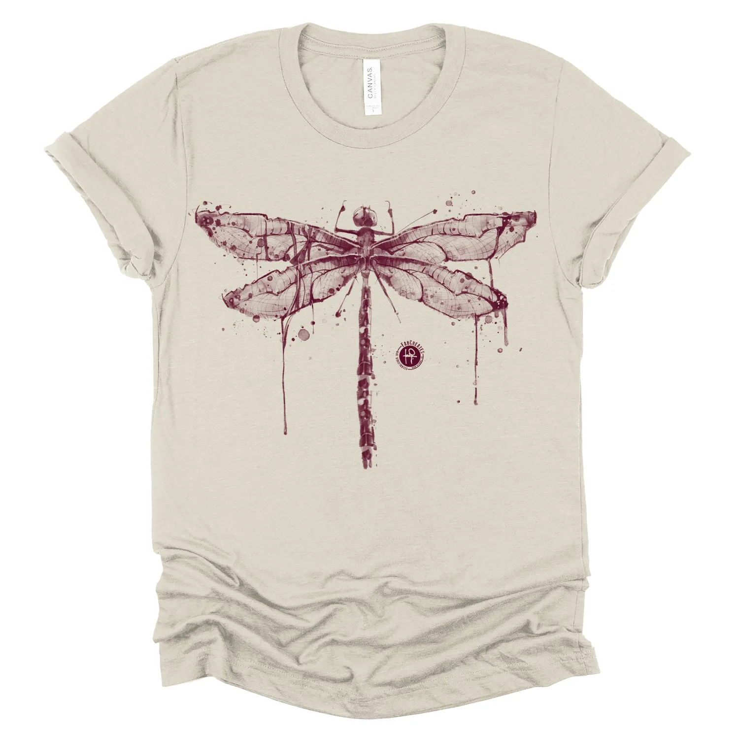 Bleeding Dragonfly: Eerie Elegance T-Shirt