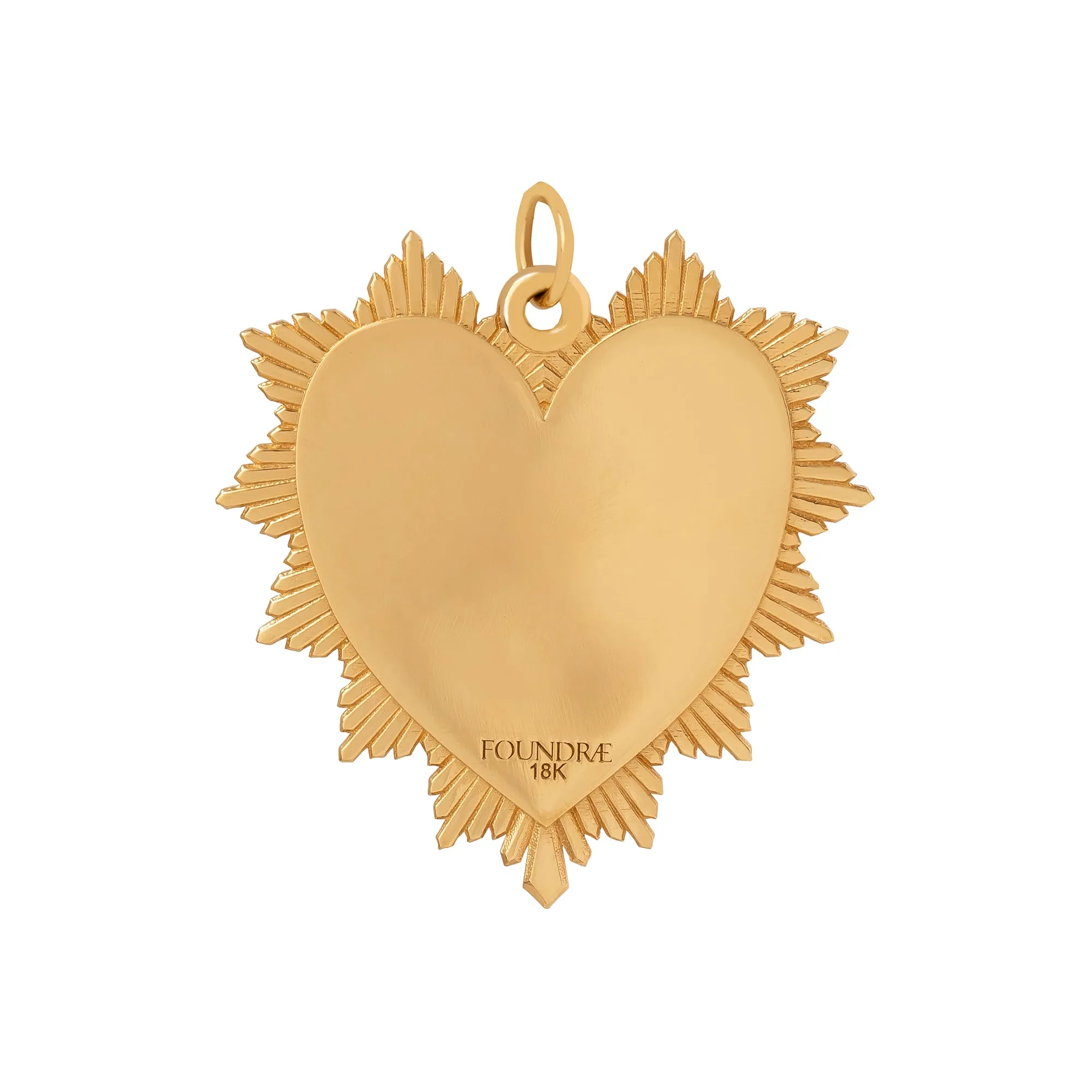 Block Oversized Heart Love Token