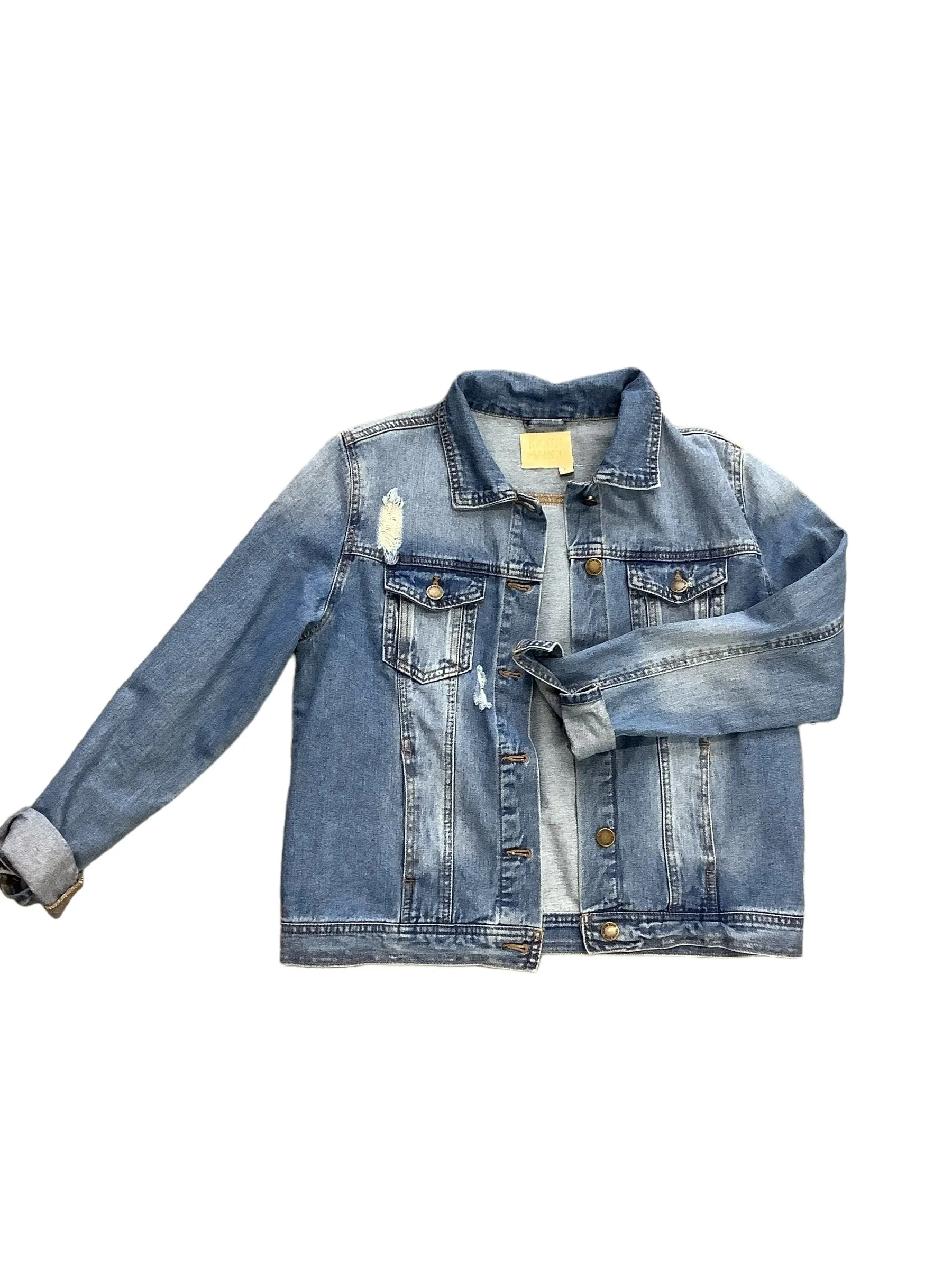 Blue Denim Jacket Denim Judith March, Size L