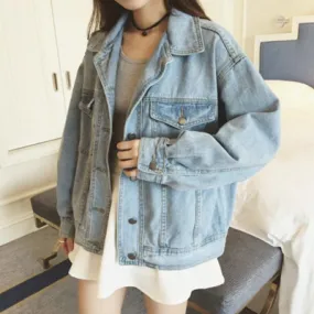 Boyfriend Denim Jacket KF30166