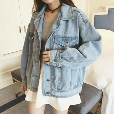 Boyfriend Denim Jacket KF30166