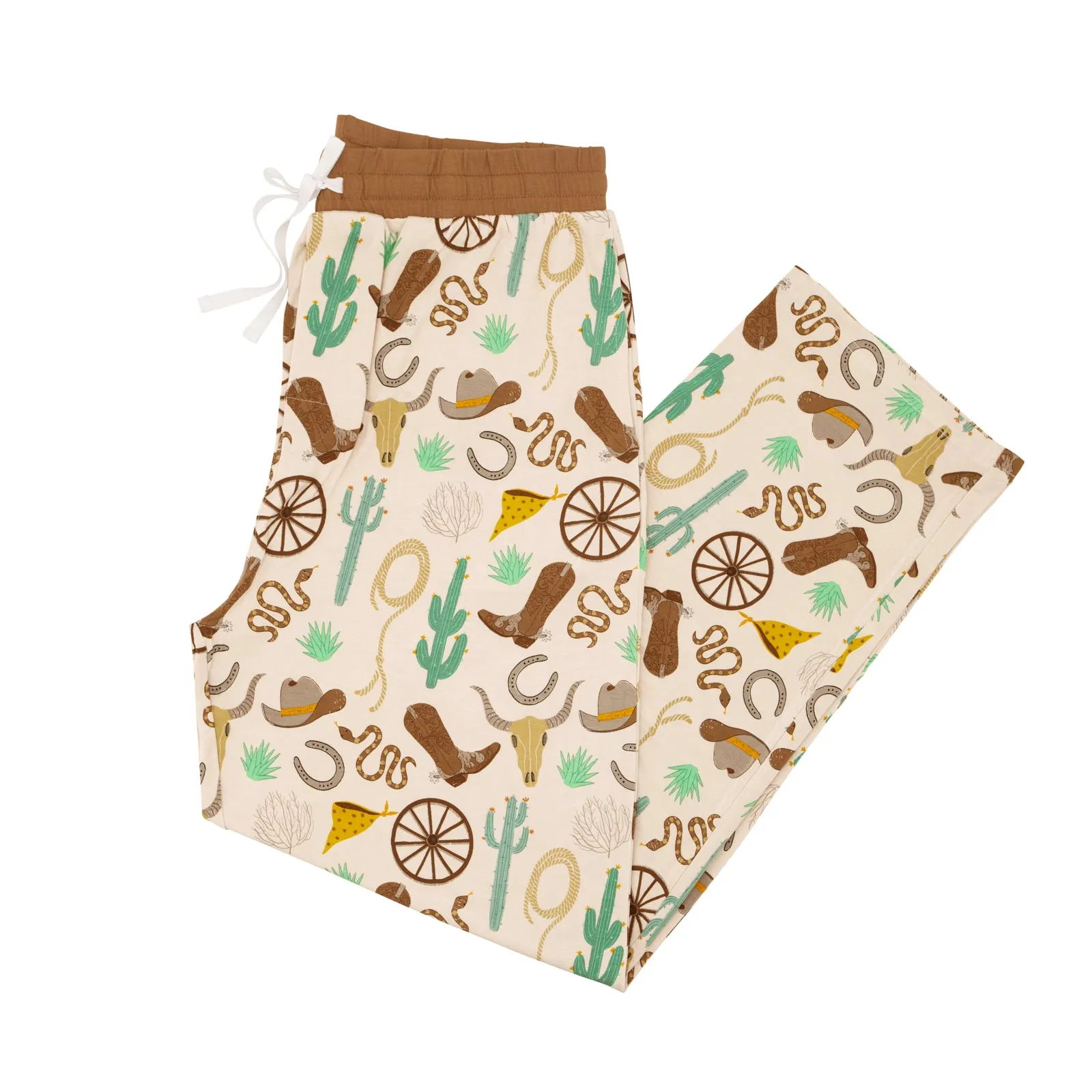 Caramel Ready to Rodeo Men's Pajama Pants