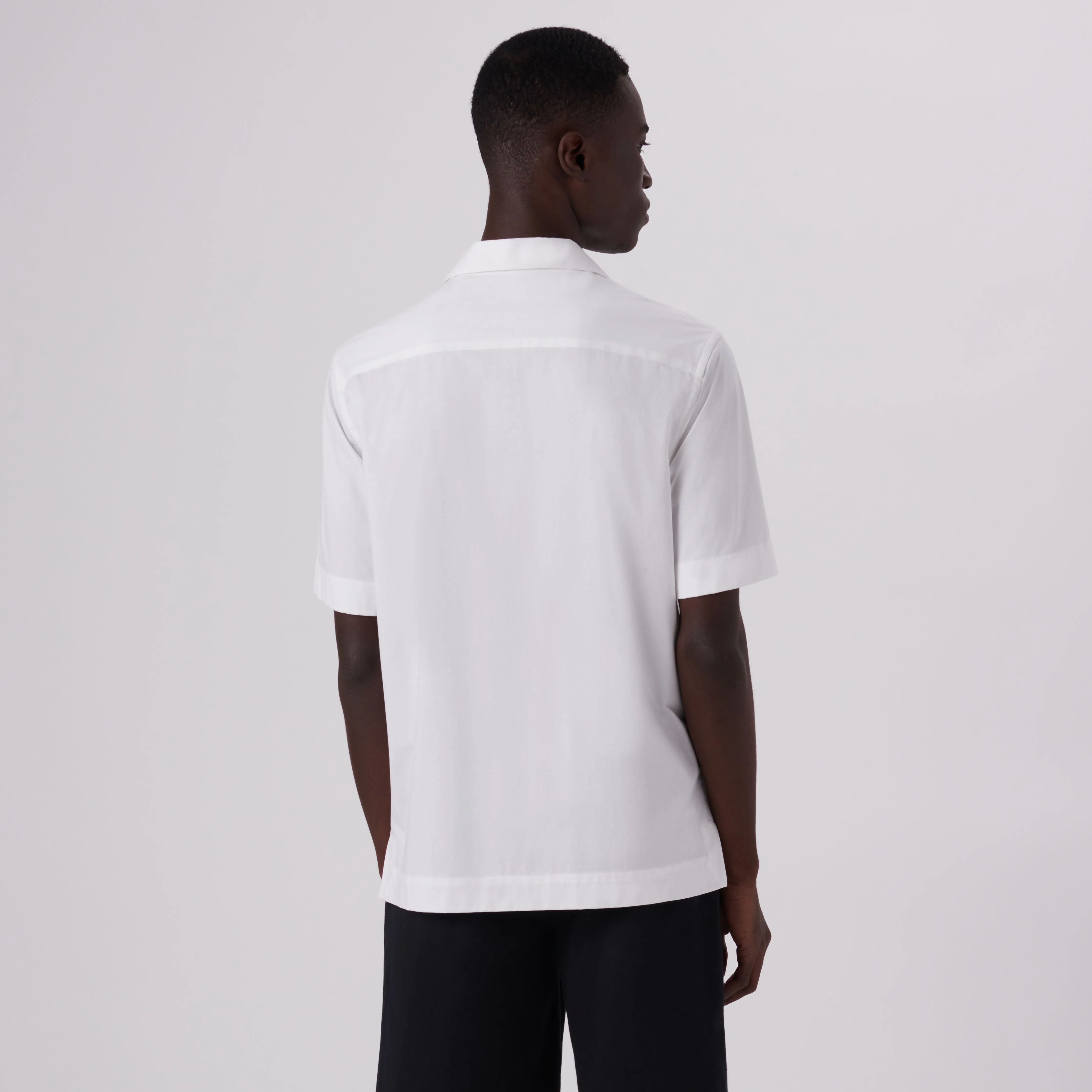 Cole Solid OoohCotton Camp Shirt