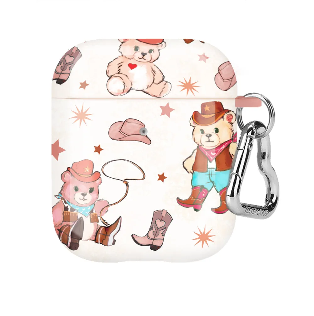 Cowboy Teddy AirPod Case