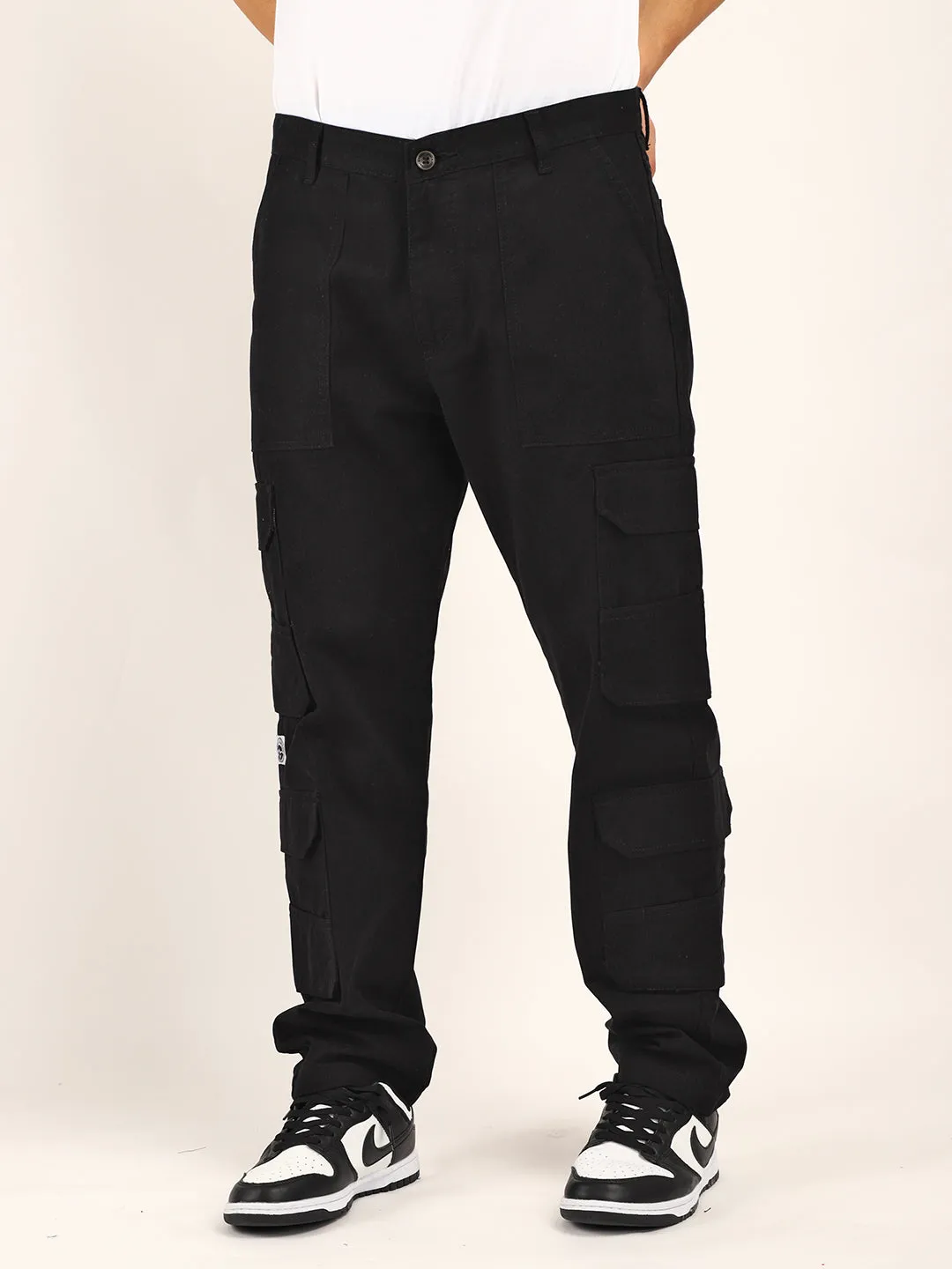 Cradel 8 Pocket Black Cargo