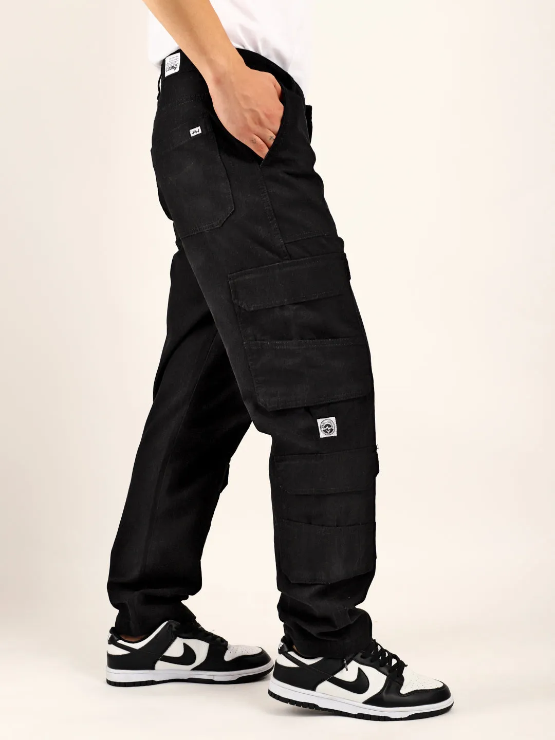 Cradel 8 Pocket Black Cargo