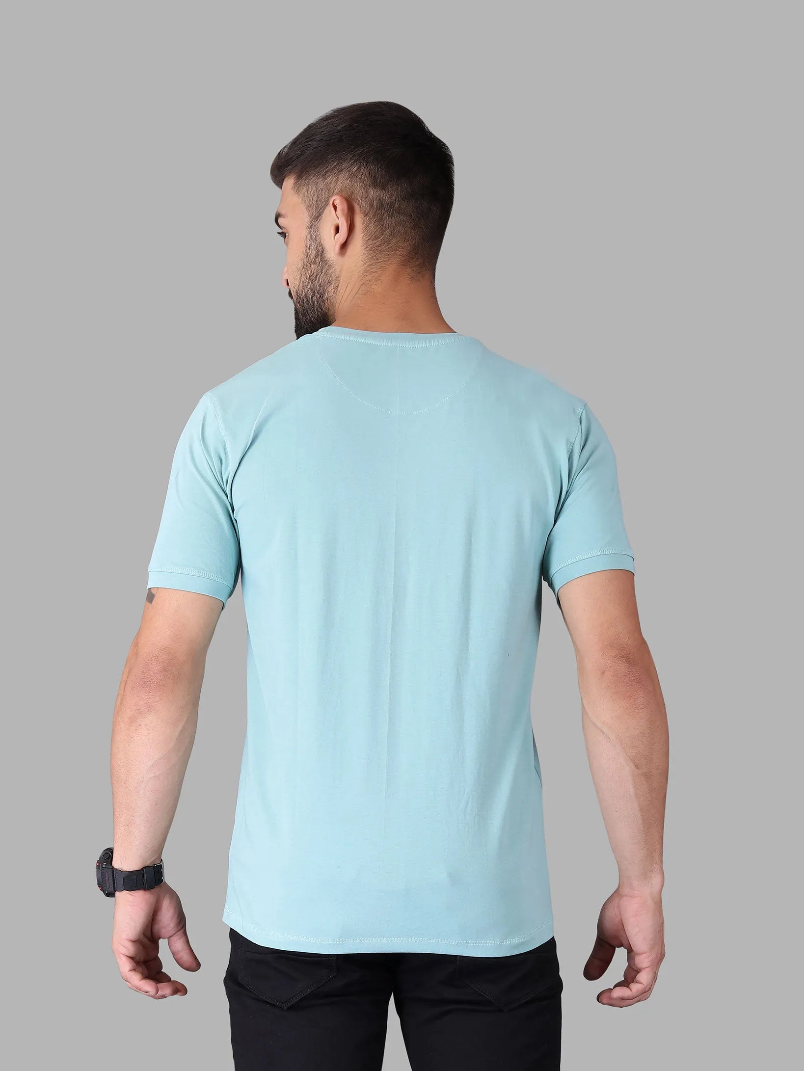 Crew Neck Half Sleeve T-Shirt