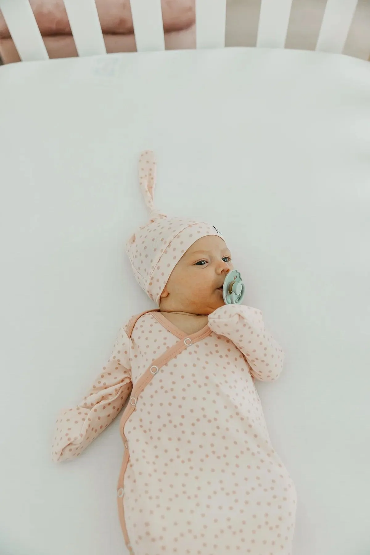 Dottie Newborn Knotted Gown