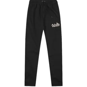 Embroidered Treelogo Jogger Sweatpants BLK-WHT