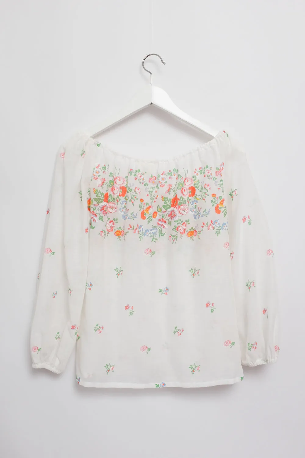 FLORAL VINTAGE LUCID BLOUSE