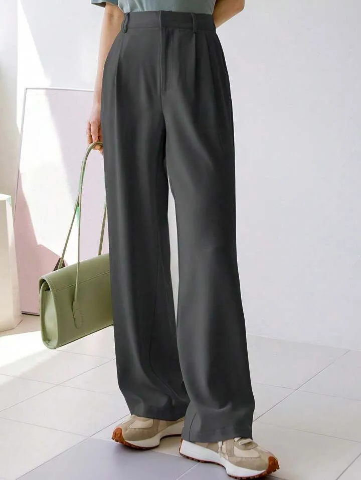 Formal Pleated Baggy Pants