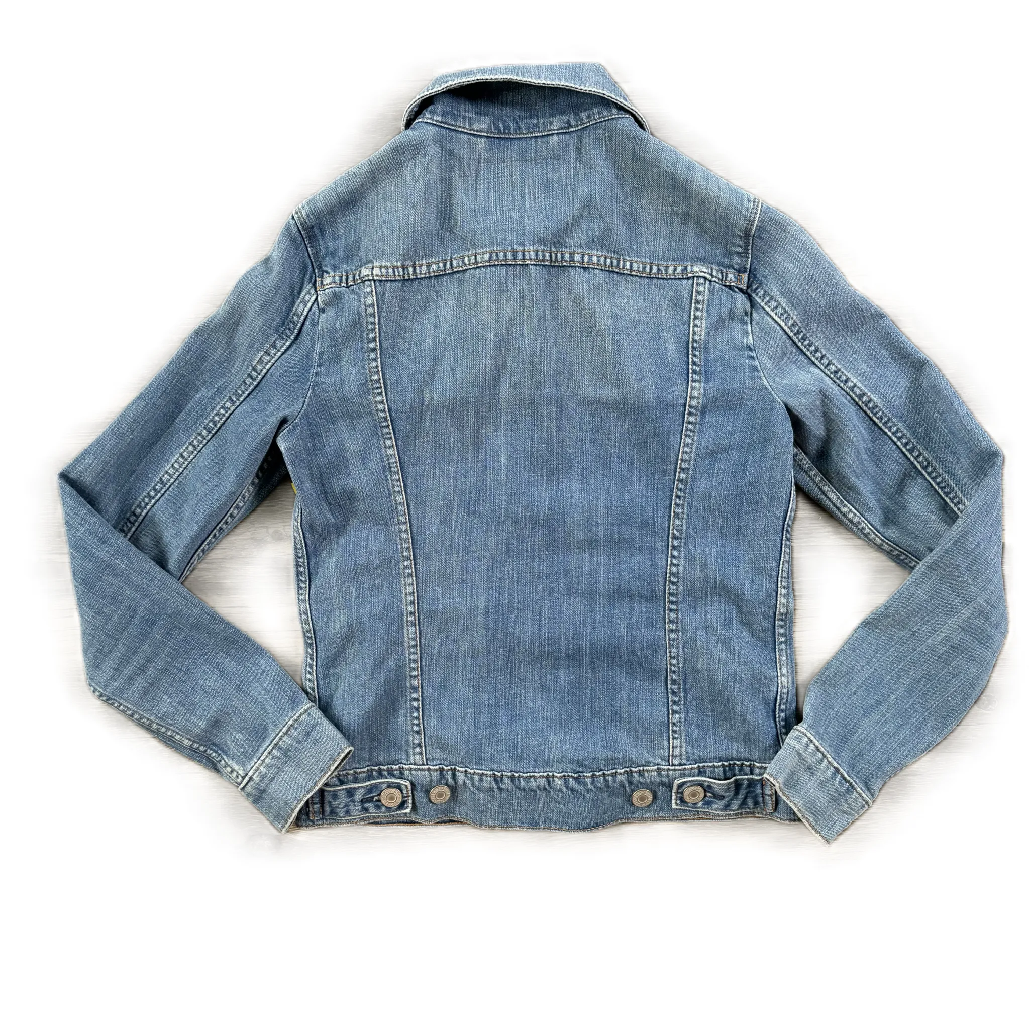 Jacket Denim By Levis In Blue Denim, Size: Xs