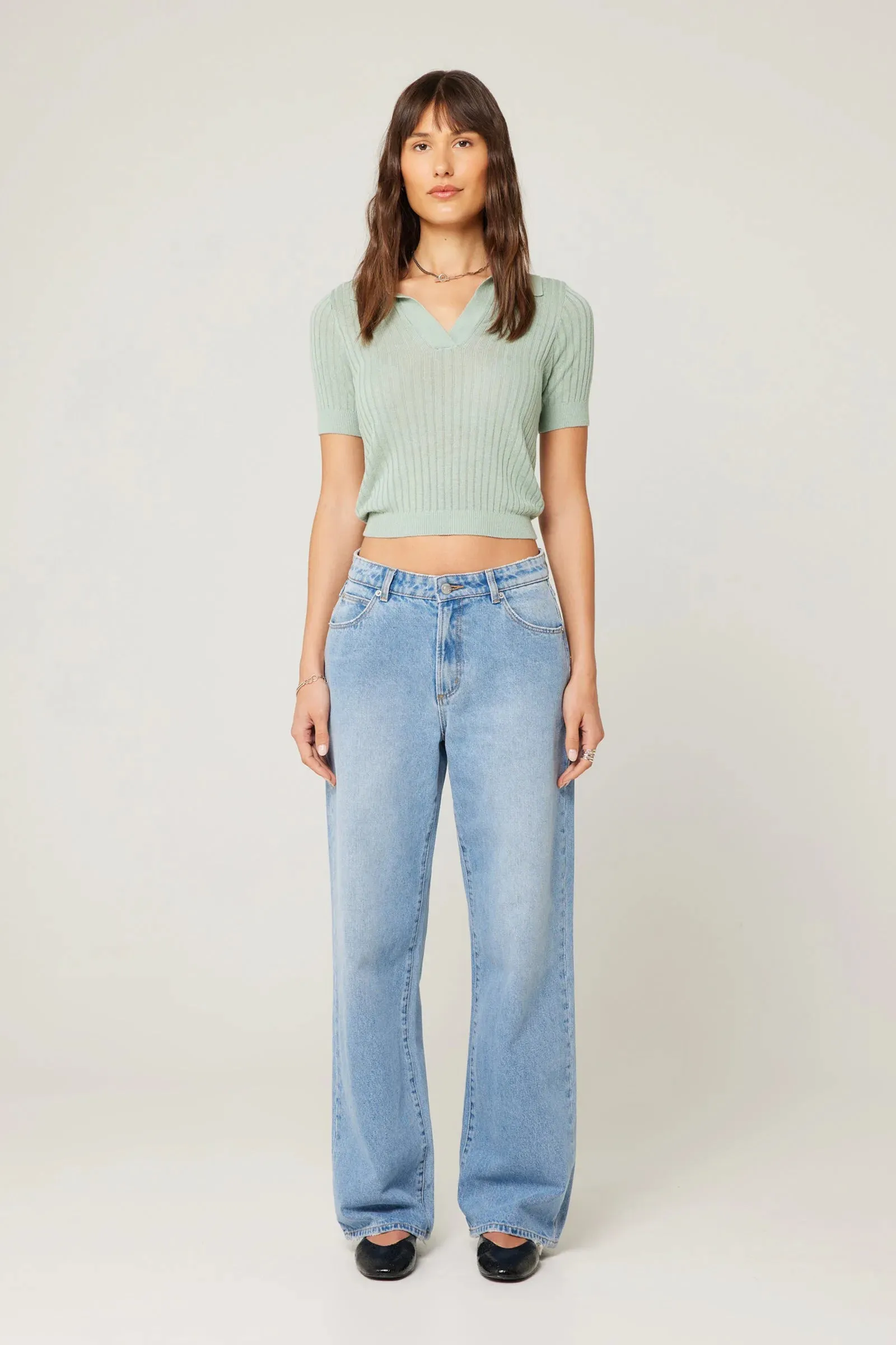 Kate Baggy Jeans - 90's Blue