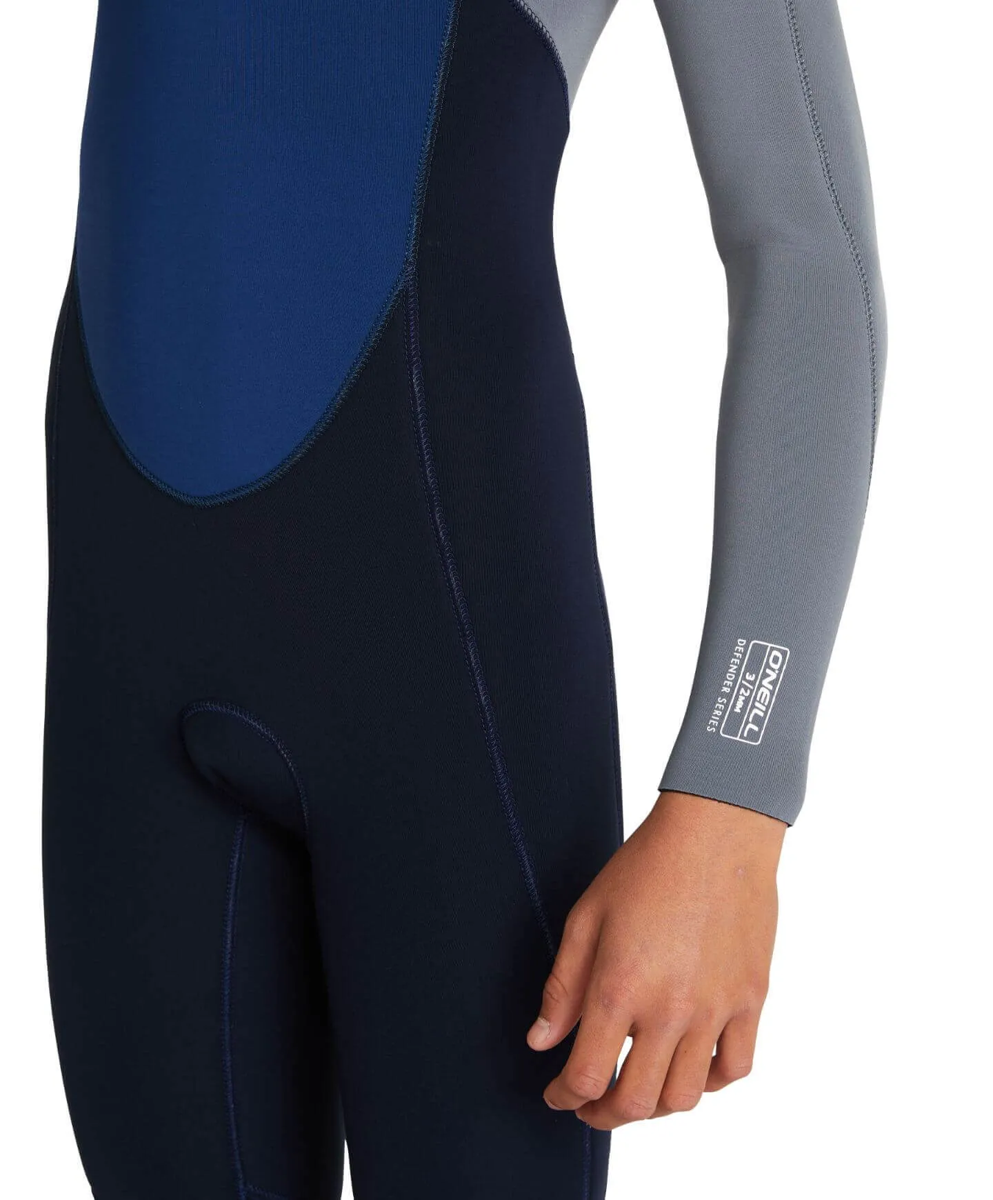 Kid's Defender 3/2mm Steamer Chest Zip Wetsuit - Abyss