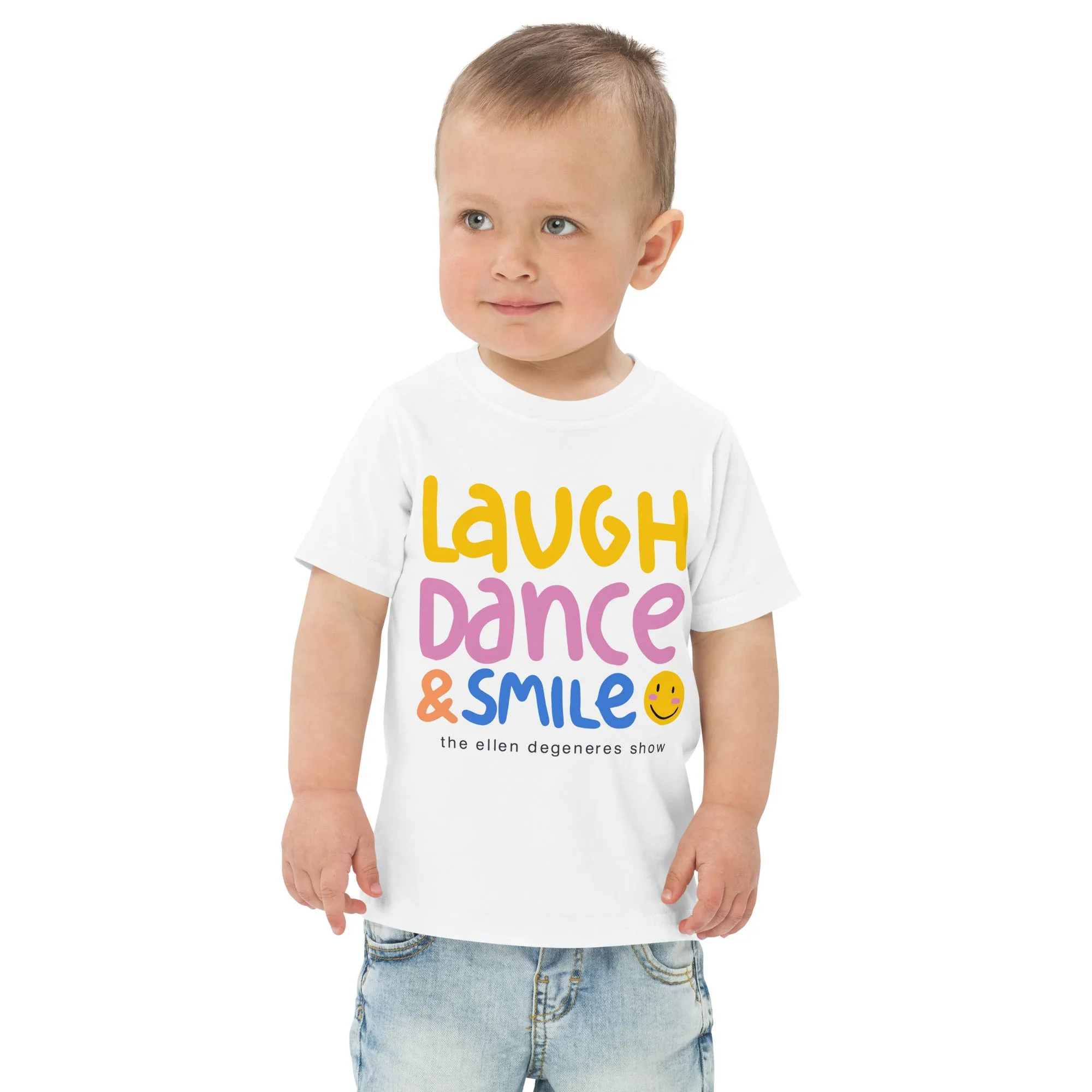 Laugh. Dance. Smile Toddler Tee