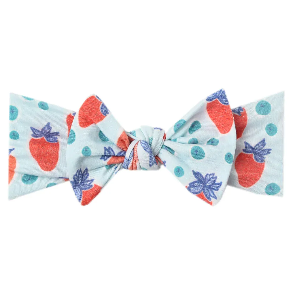 Liberty Knit Headband Bow