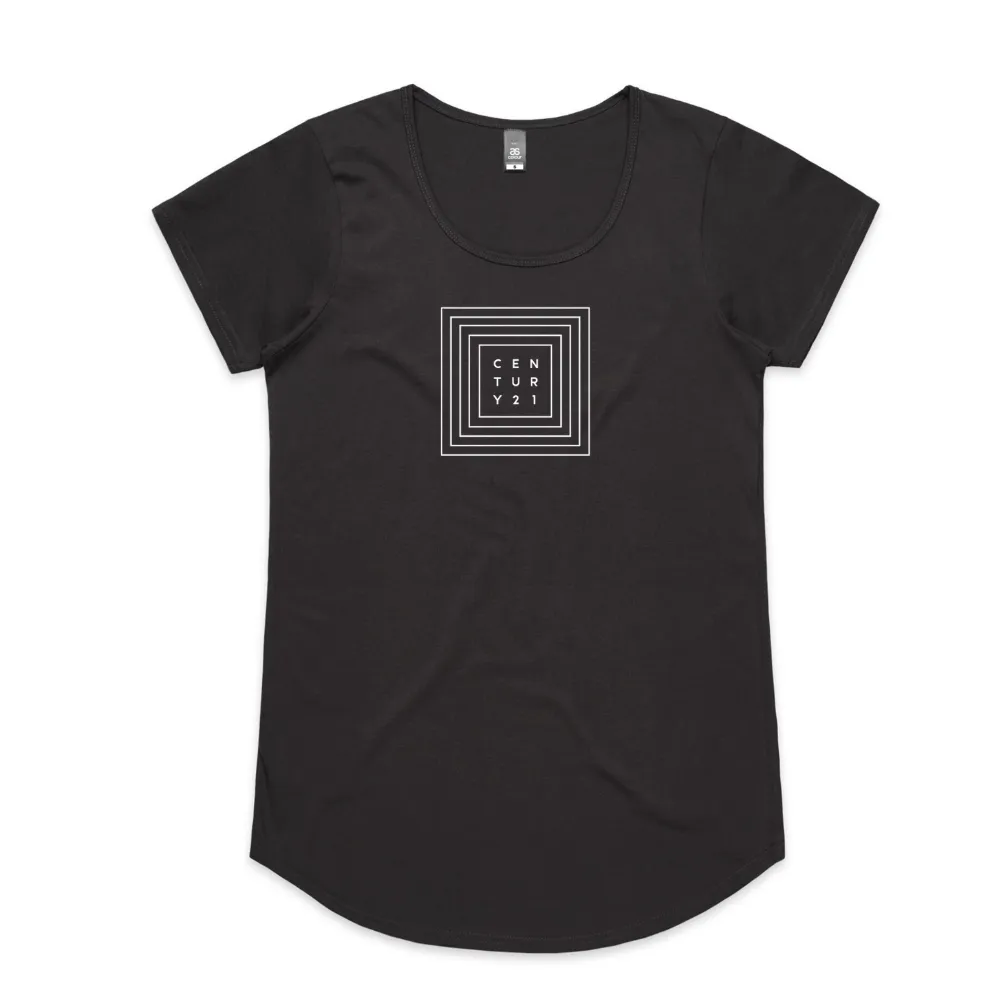 Mali Square Logo Tee - Black