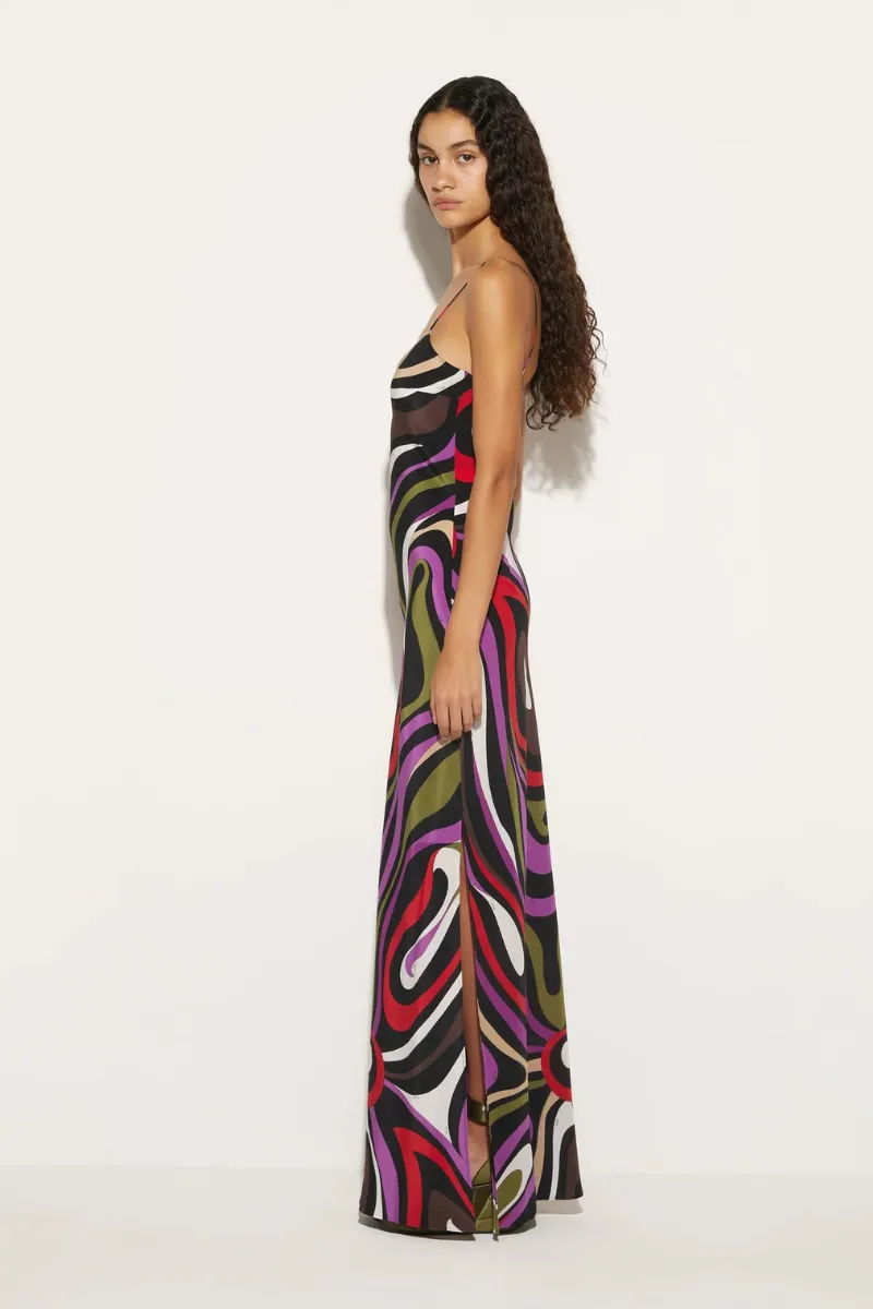 Marmo-Print Dress