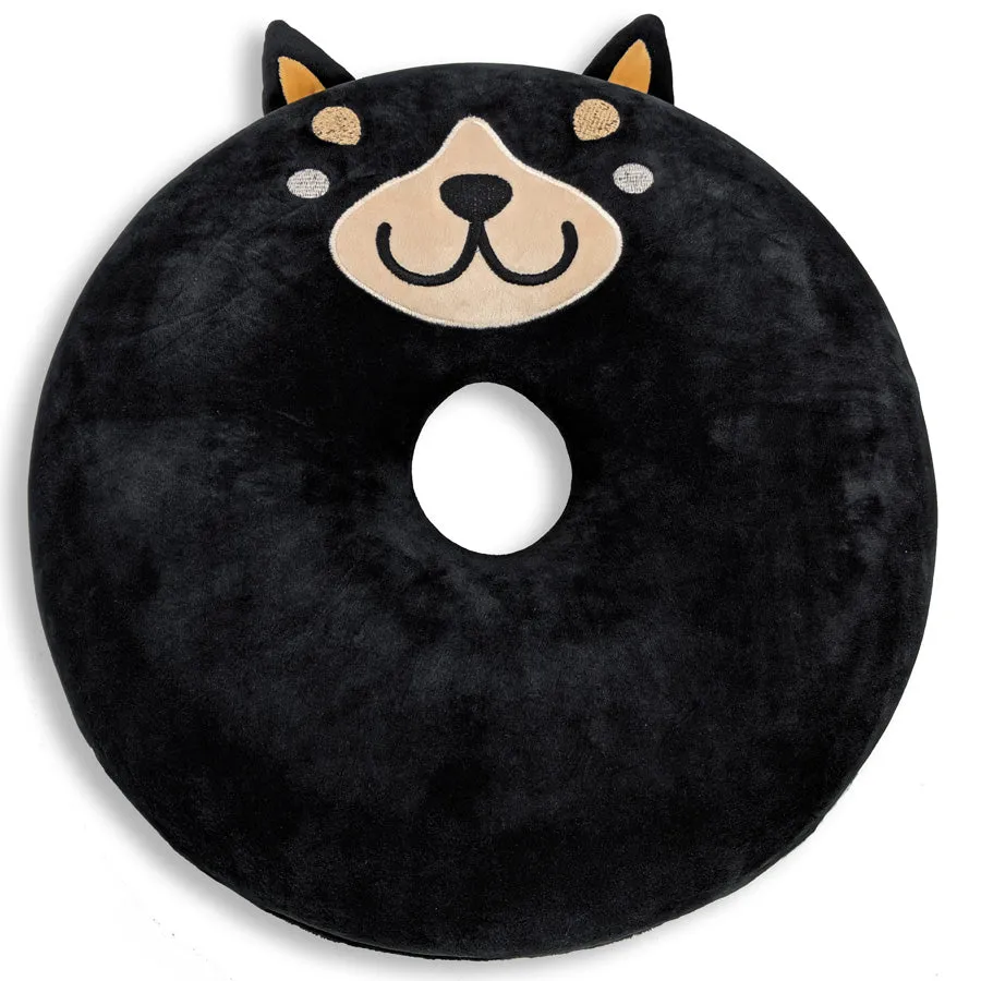 Memory Foam Donut Dog Themed Pillow | Edith The Dog