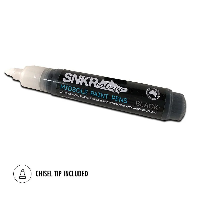 Midsole Paint Marker - Black | SNKROLOGY Made in Australia