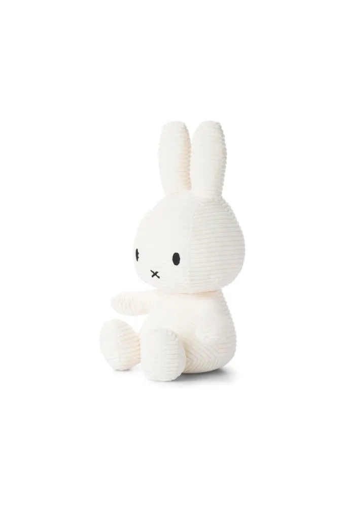 Miffy - Sitting Corduroy - Offwhite - 33cm