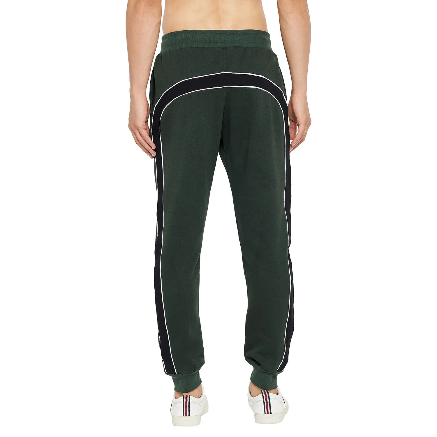 Moss Green Relaxed Fit Joggers