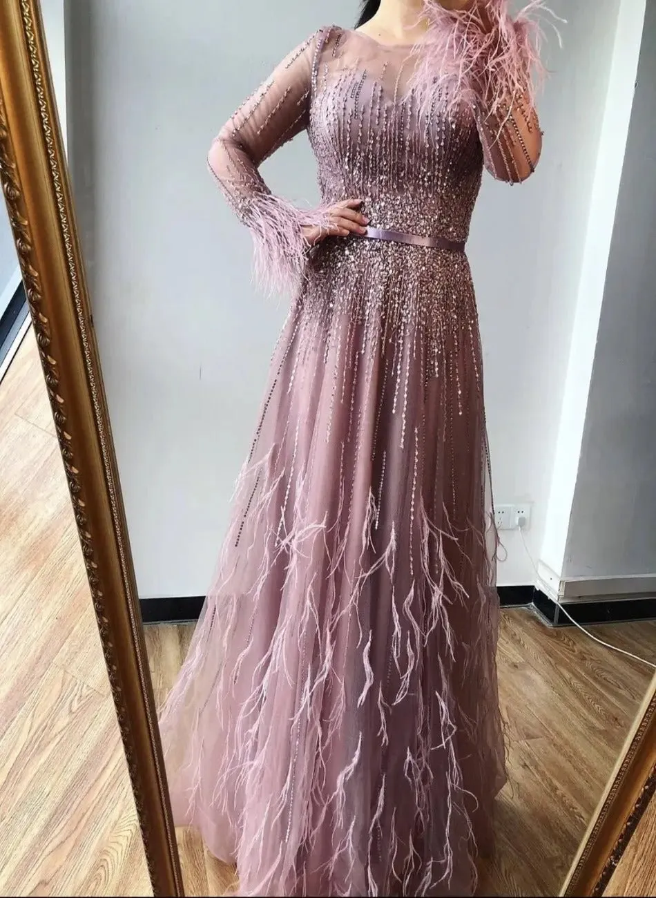 Paris - Pink Evening Gown