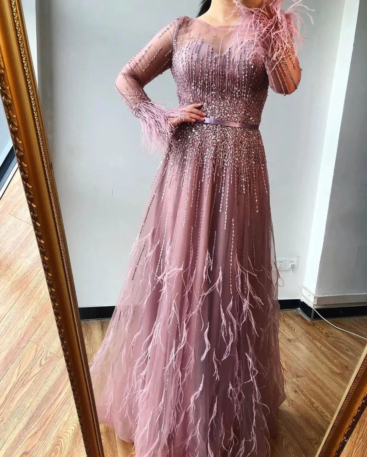 Paris - Pink Evening Gown