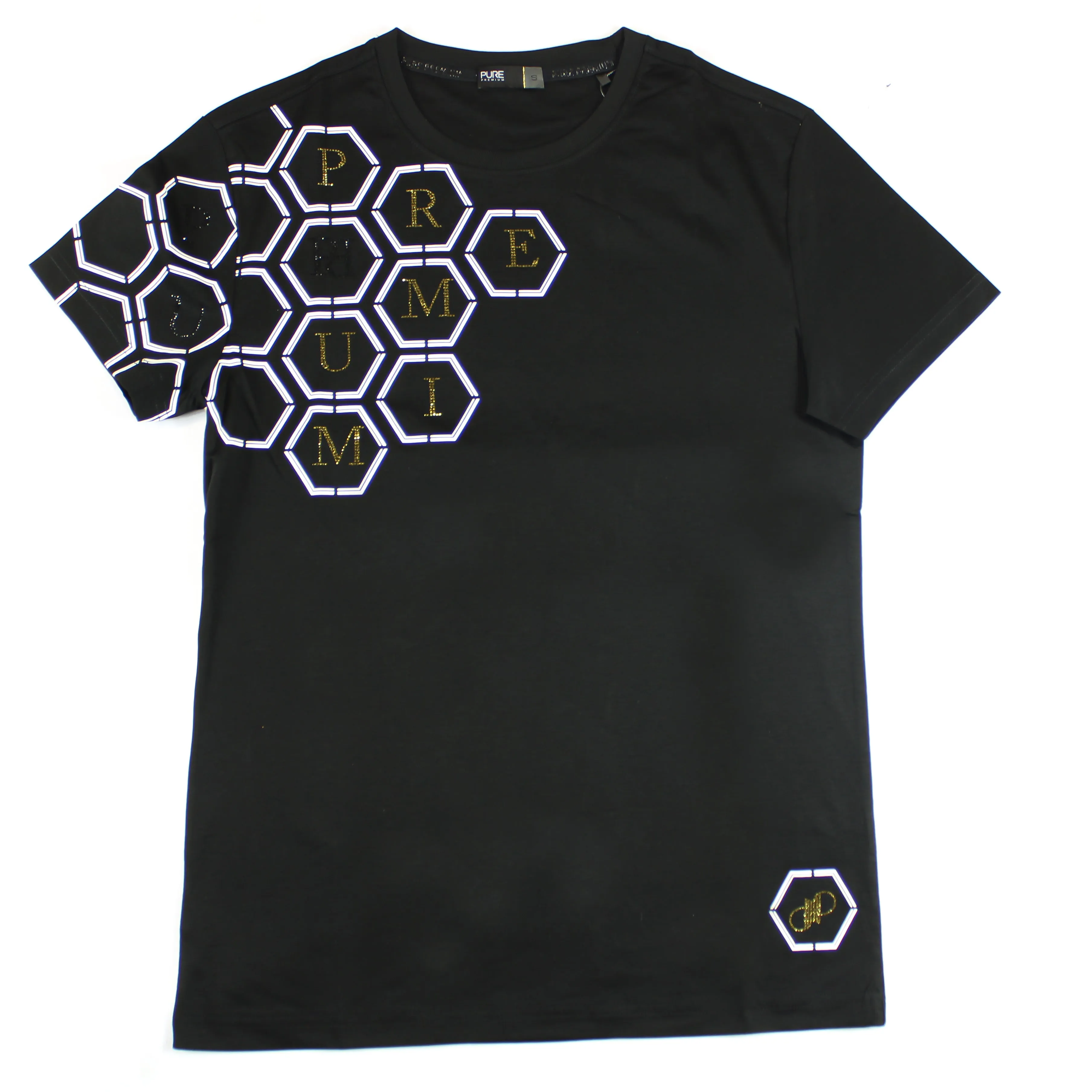 Pure Premium Hexx Black T Shirt