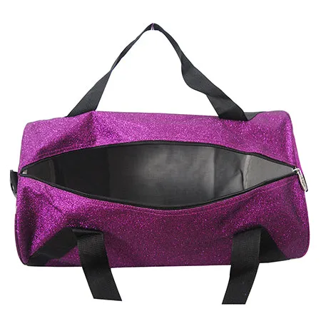 Purple Medium Glitter NGIL Duffel Bag