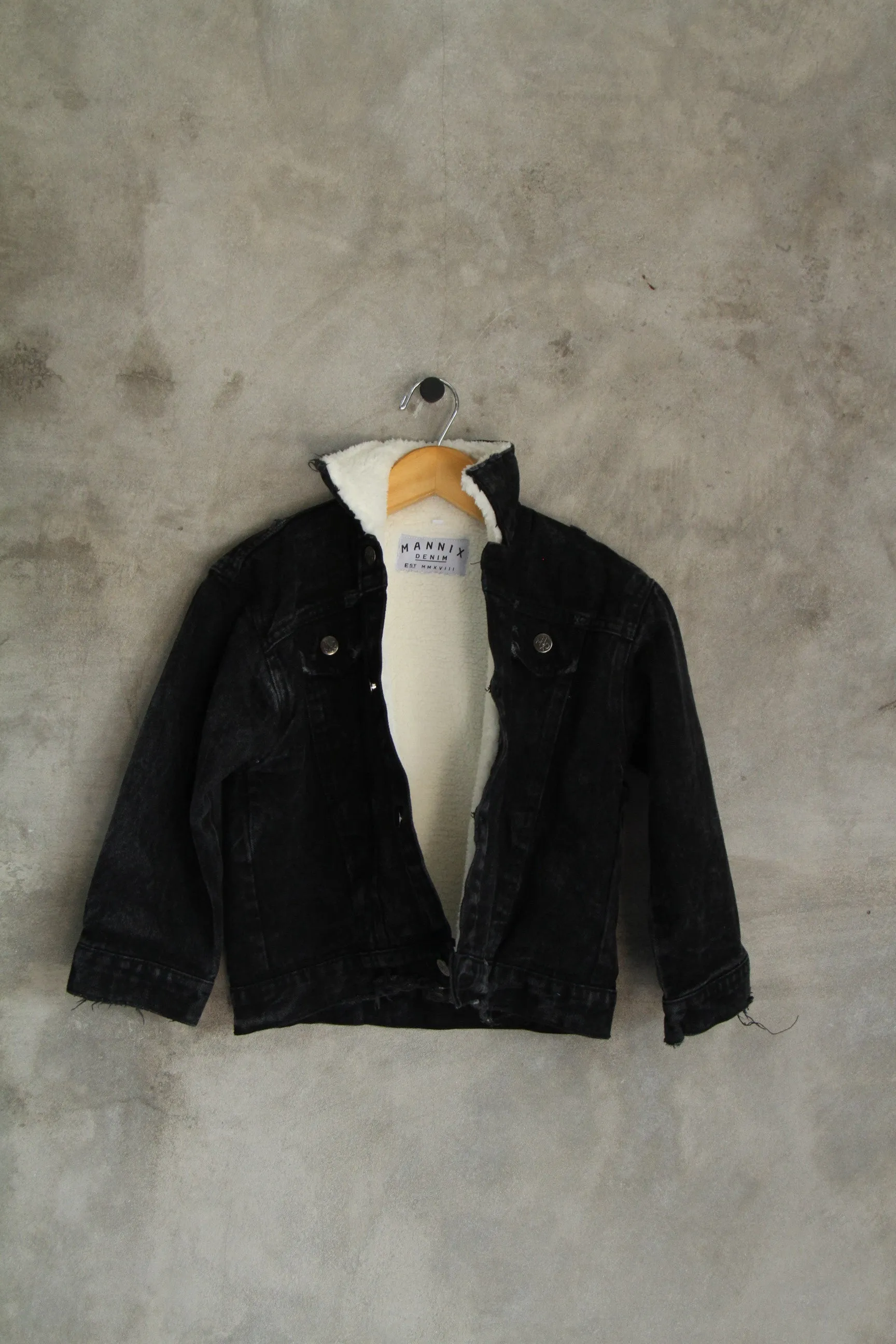 SHERPA DENIM JACKET